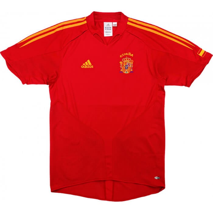 Tailandia Camiseta España 1ª Kit Retro 2004 2006 Rojo